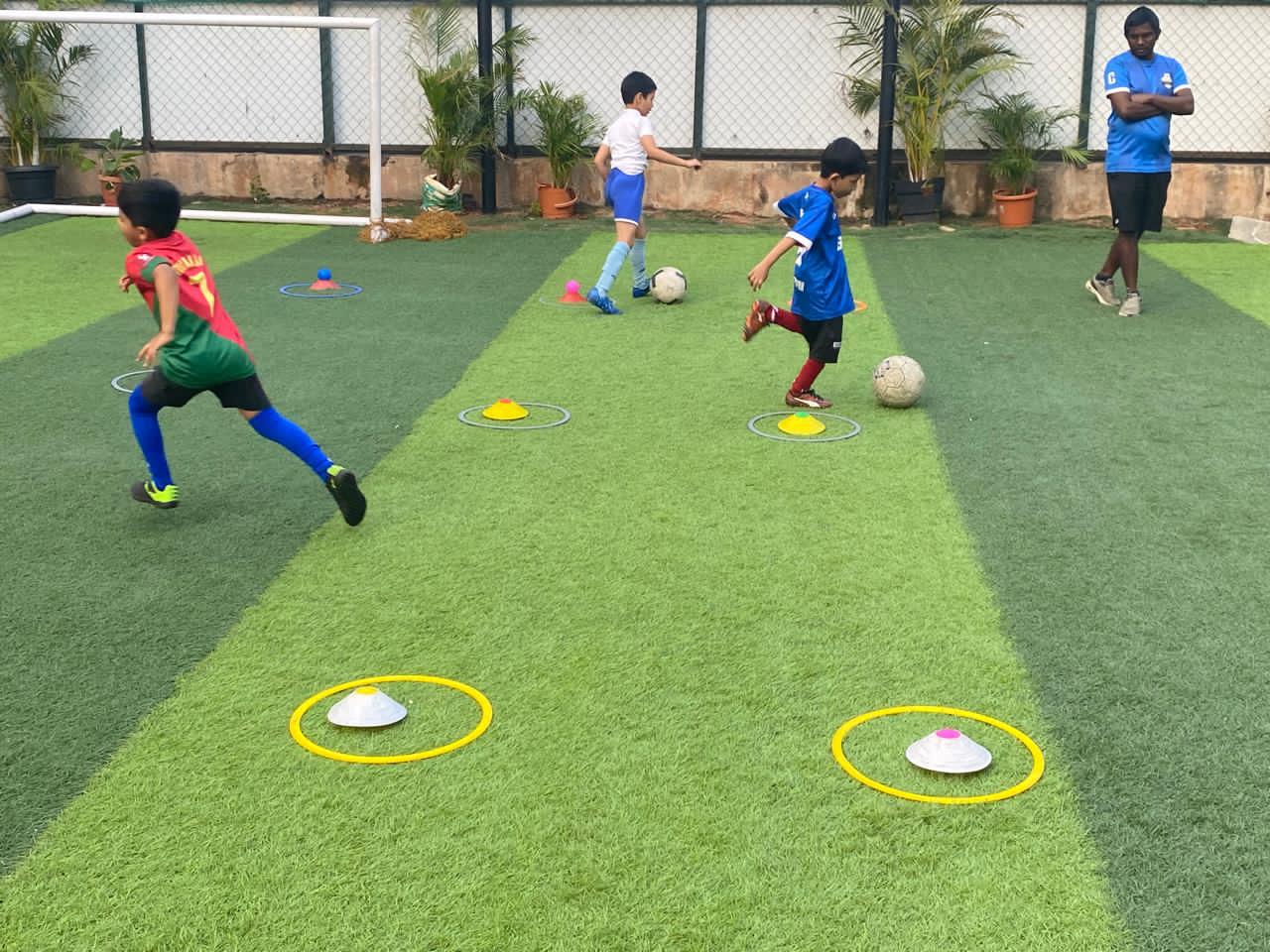 Racketeers — Youth football training