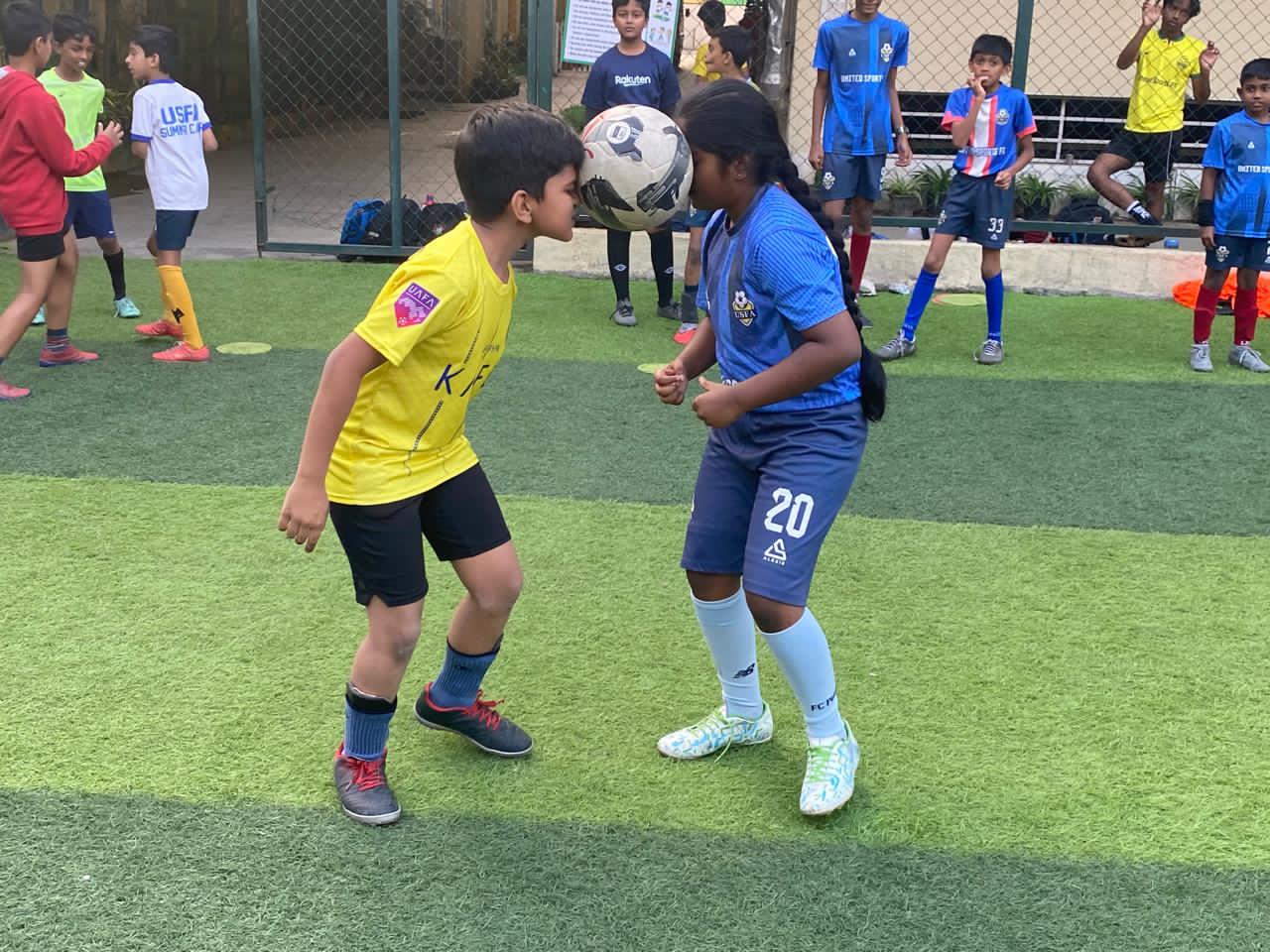 Racketeers — Youth football training