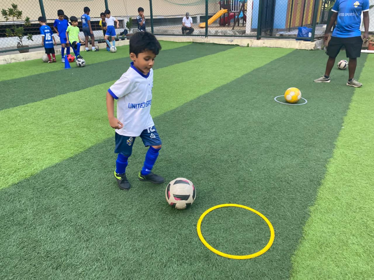 Racketeers — Youth football training